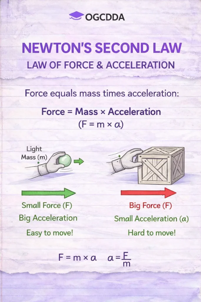 Law of Motion NEWTONS SECOND LAW