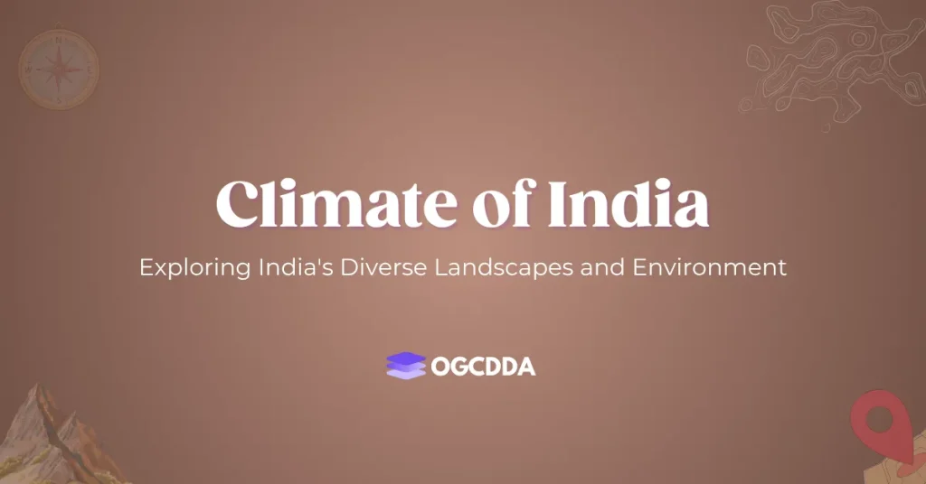 Climate Of India OGCDDA