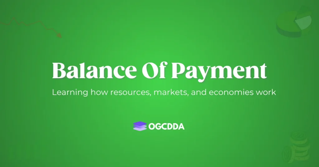 OGCDDA Balance Of Payment