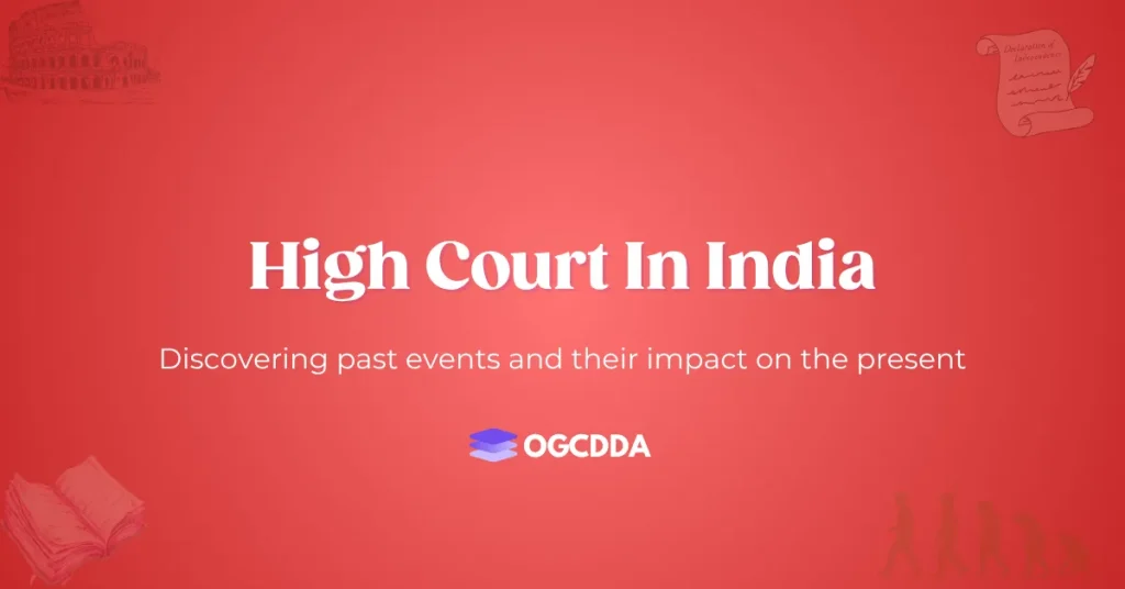 OGCDDA High Court In India