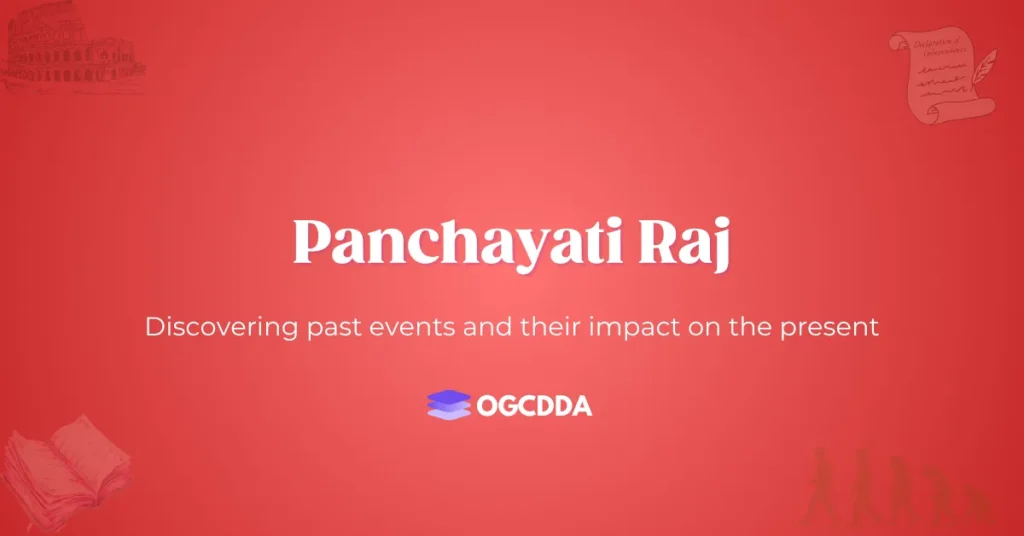 OGCDDA Panchayati Raj