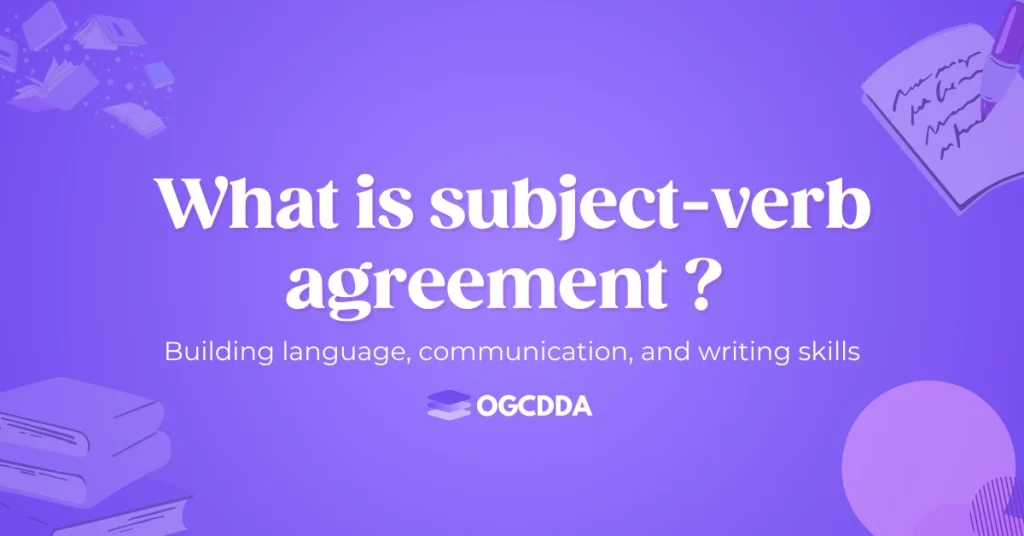 OGCDDA Subject Verb Agreement