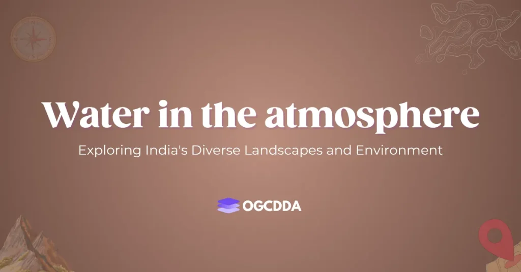 Water In The Atmosphere OGCDDA