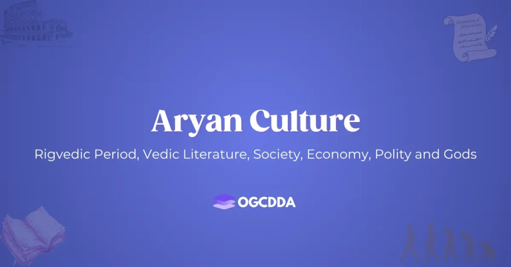 Aryan Culture Ancient History OGCDDA