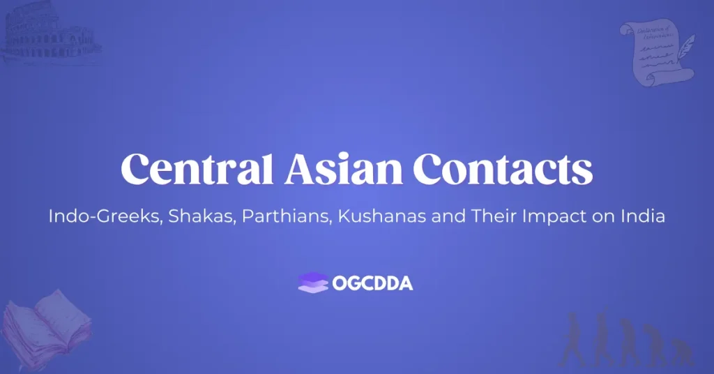 Central Asian Contacts Ancient History OGCDDA