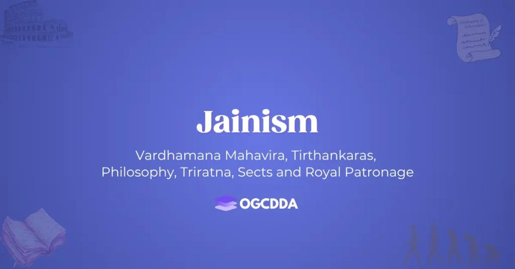 Jainism Ancient History OGCDDA