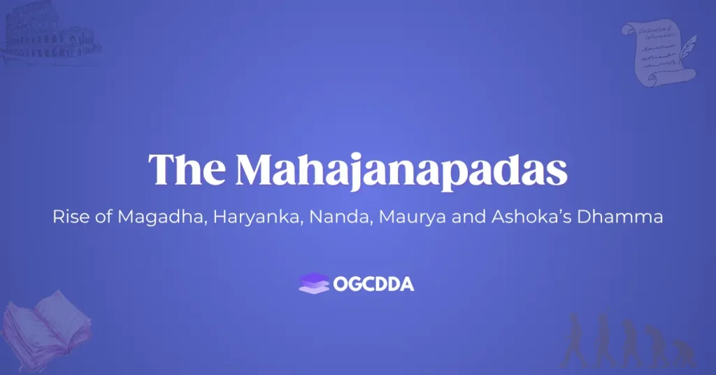 The Mahajanapadas Ancient History OGCDDA